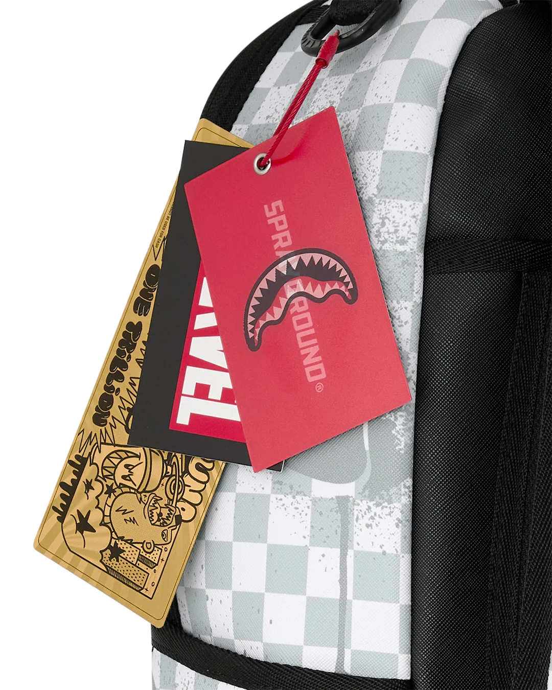 Sprayground Marvel Black Panther Wakanda Forever Backpack tag