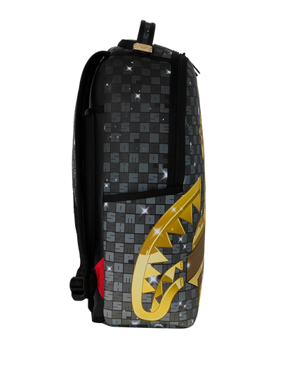 Sprayground Monopoly Get The Gold Backpack side