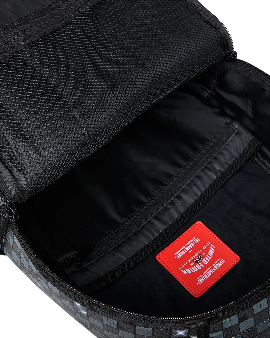 Sprayground Monopoly Get The Gold Backpack inside