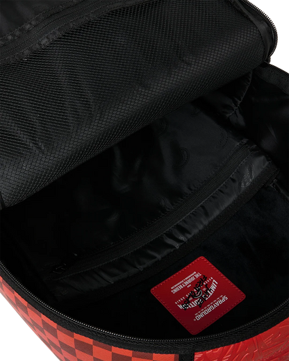 Sprayground James First Class Red Backpack INSIDE
