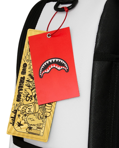 Sprayground Shark Central Bubble Shark White Backpack TAGS
