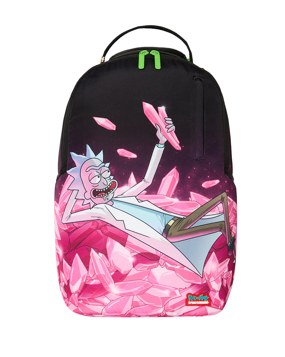 Sprayground x Rick and Morty – Kalaxian Crystal Shark Backpack front