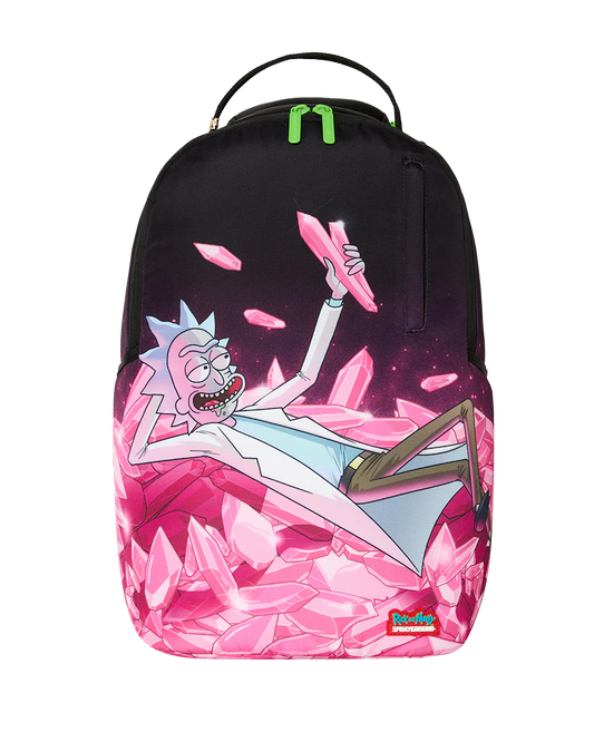 Sprayground x Rick and Morty – Kalaxian Crystal Shark Backpack front