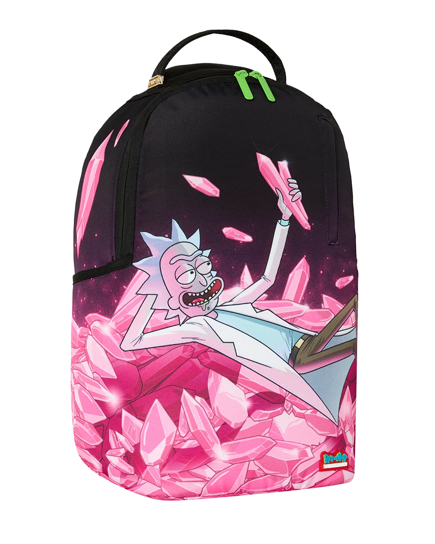 Sprayground x Rick and Morty – Kalaxian Crystal Shark Backpack side