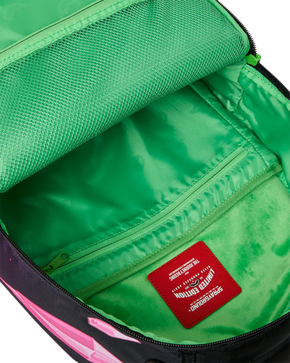 Sprayground x Rick and Morty – Kalaxian Crystal Shark Backpack inside