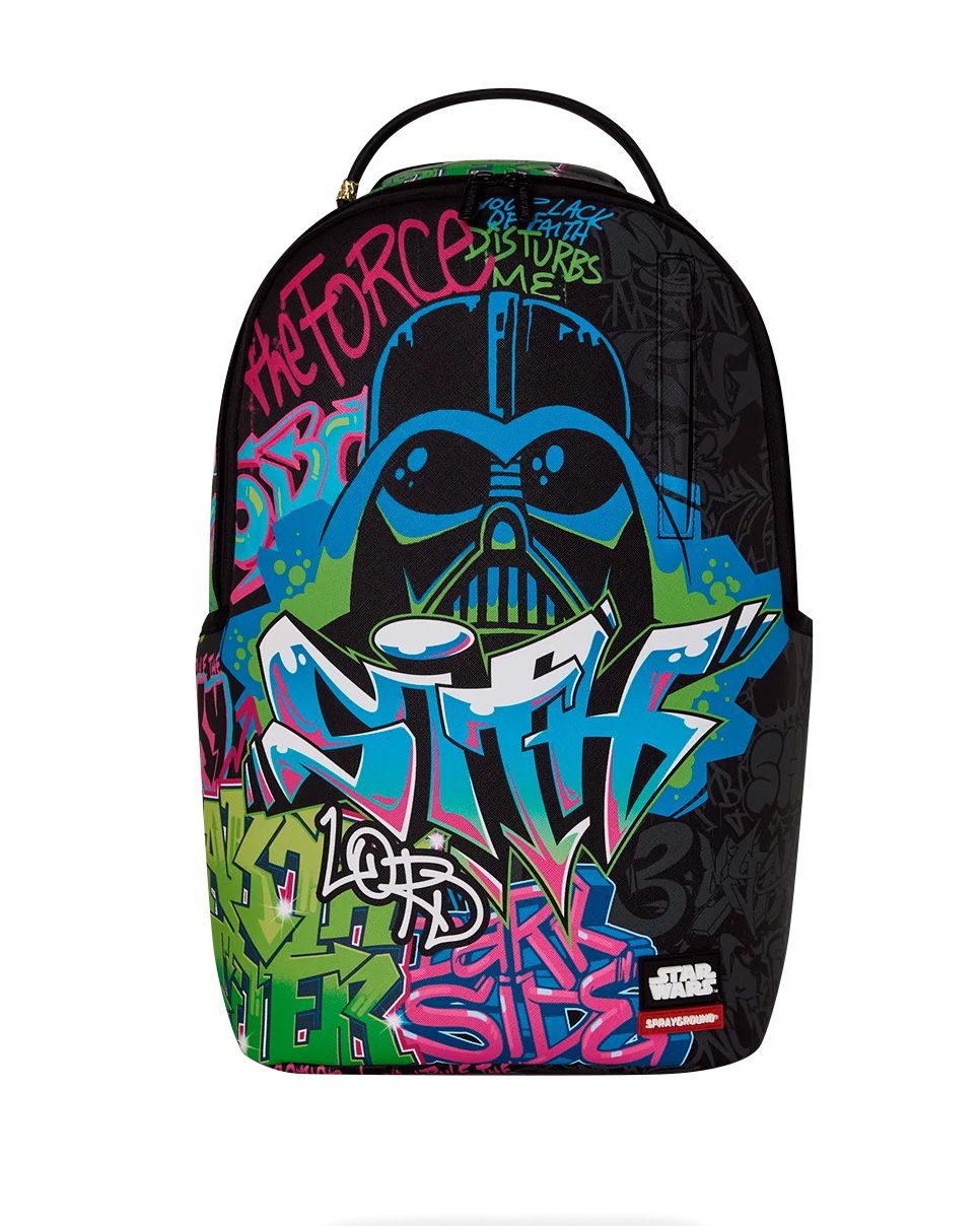 Sprayground x Star Wars Vader Graff Stack Backpack front