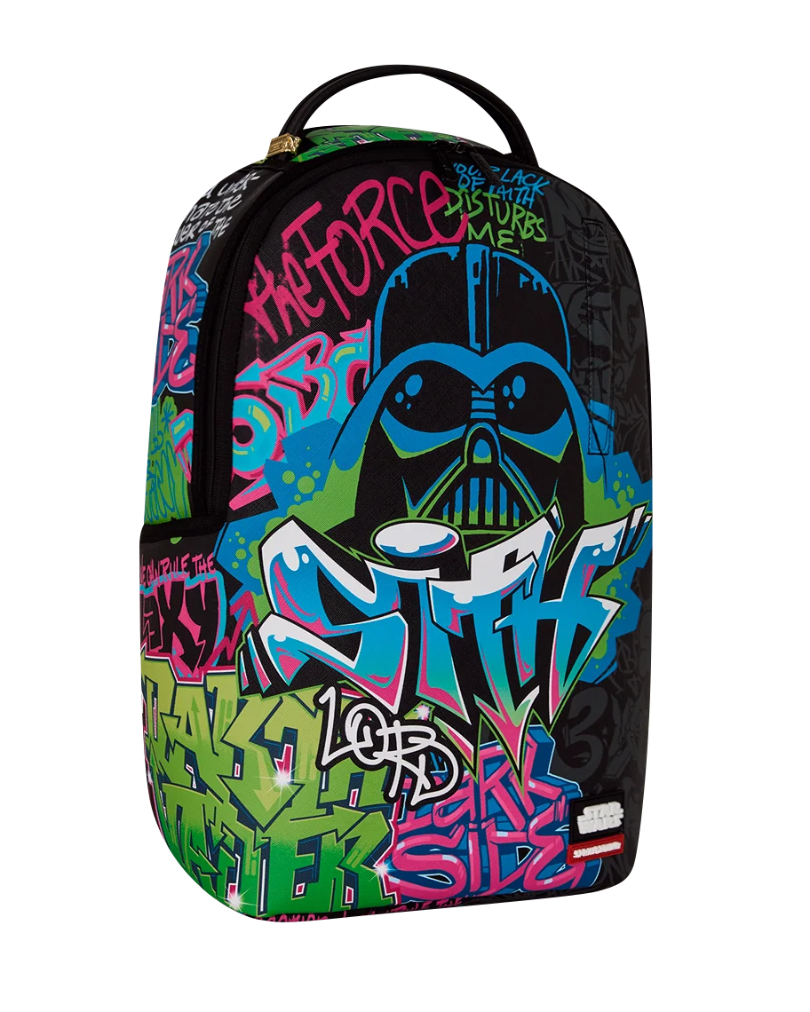 Sprayground x Star Wars Vader Graff Stack Backpack side