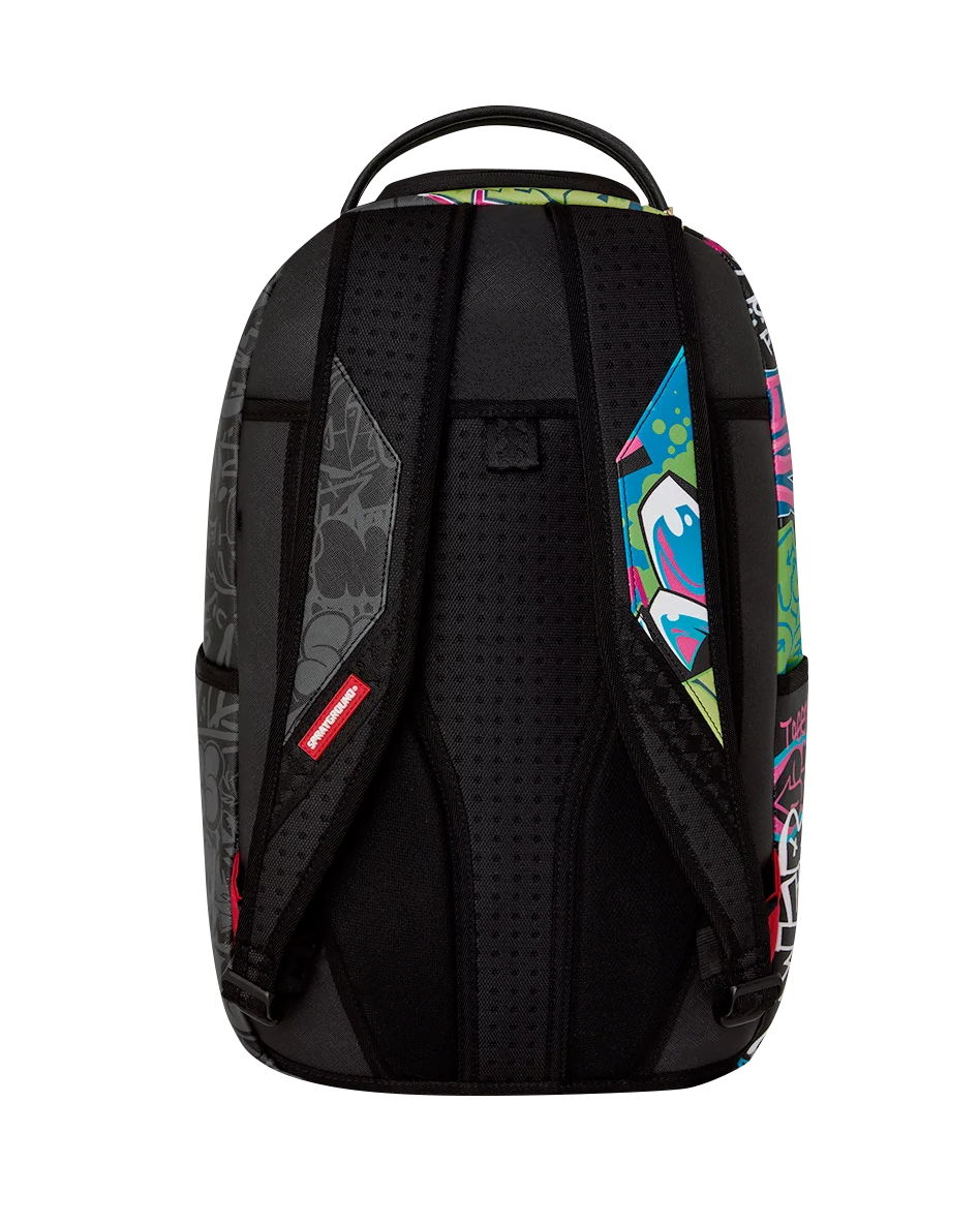 Sprayground x Star Wars Vader Graff Stack Backpack back