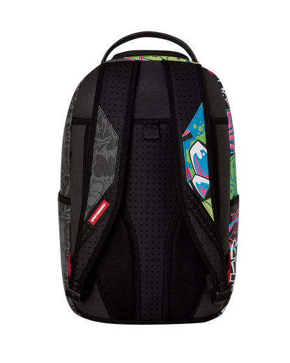 Sprayground x Star Wars Vader Graff Stack Backpack back