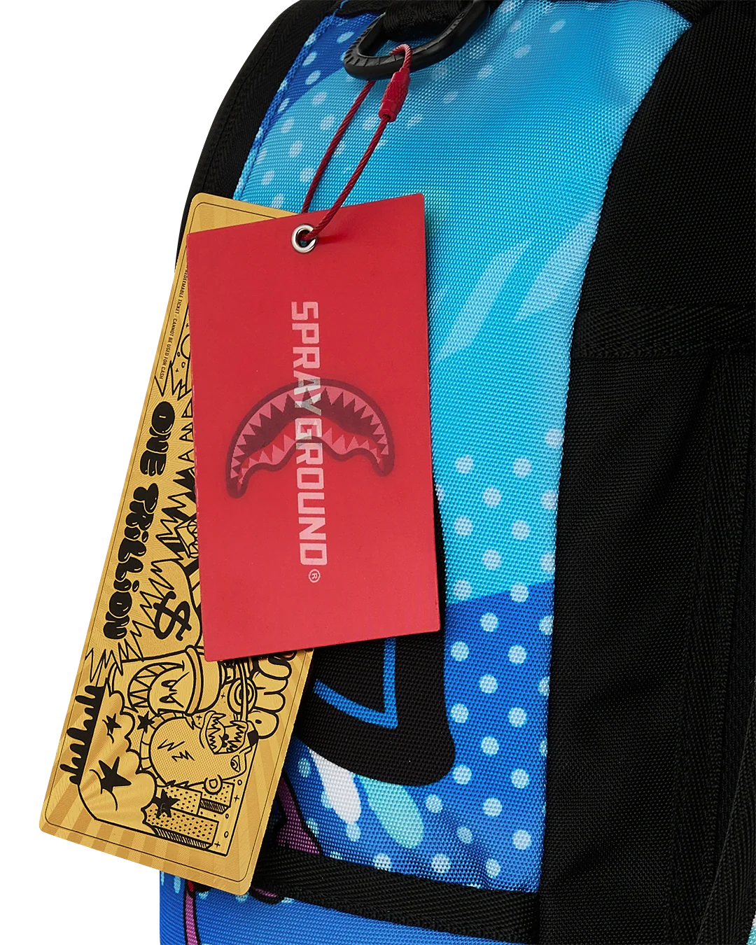 Sprayground Pac-Man Official Collab – The SG Crew Backpack TAGS