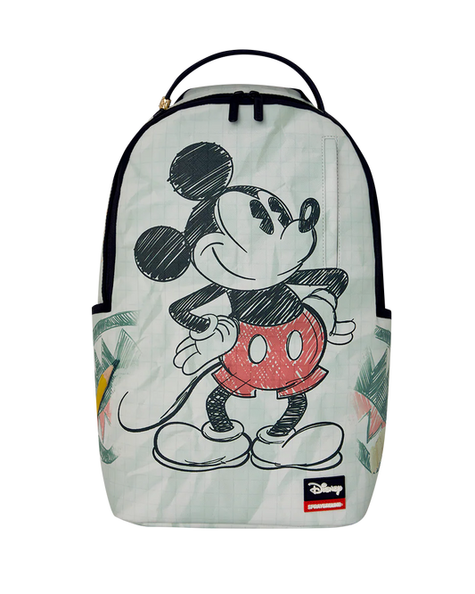 Sprayground x Disney Mickey Sketch Backpack front
