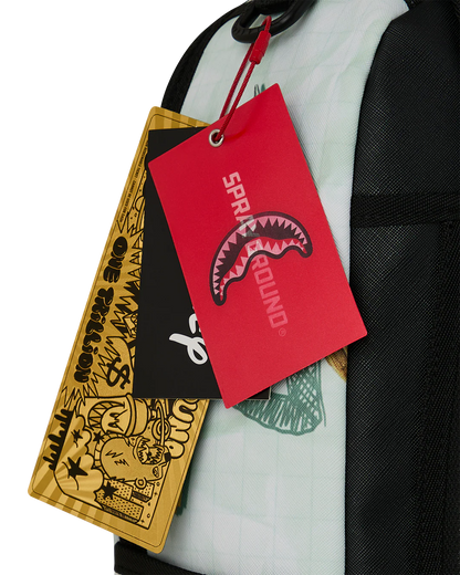 Sprayground x Disney Mickey Sketch Backpack tag