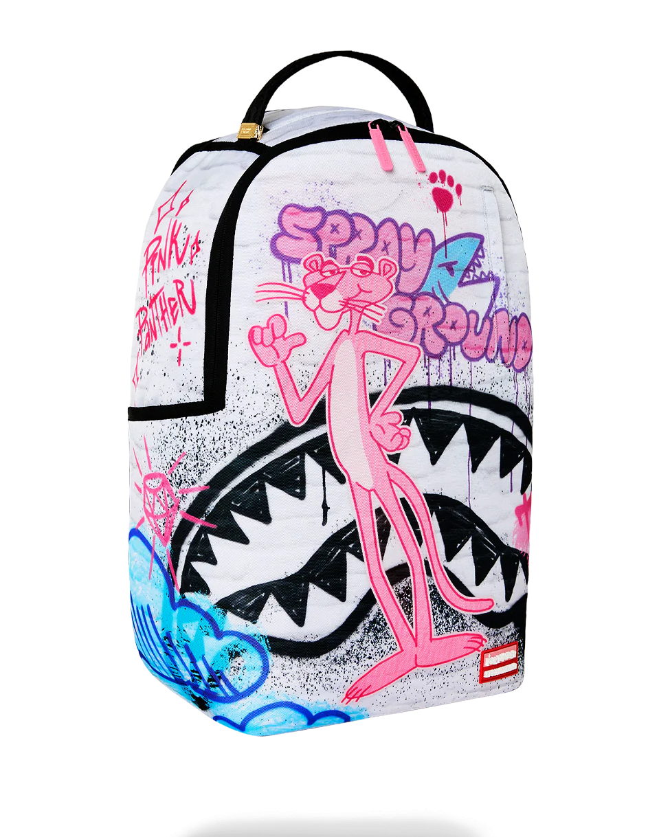 Sprayground Pink Panther Heist Mural Backpack side