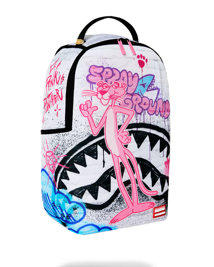 Sprayground Pink Panther Heist Mural Backpack side