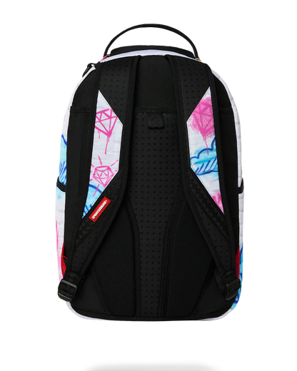 Sprayground Pink Panther Heist Mural Backpack back