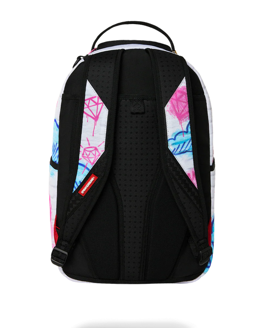 Sprayground Pink Panther Heist Mural Backpack back