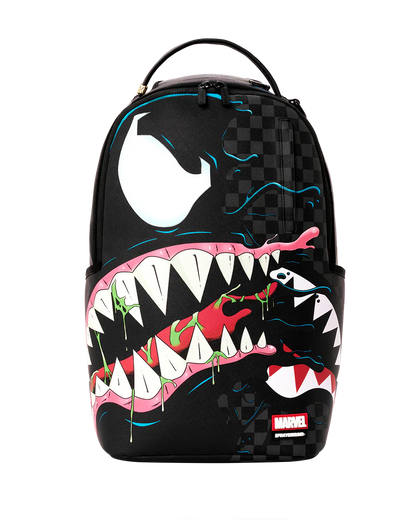Sprayground x Marvel Venom Shark Clash Backpack FRONT