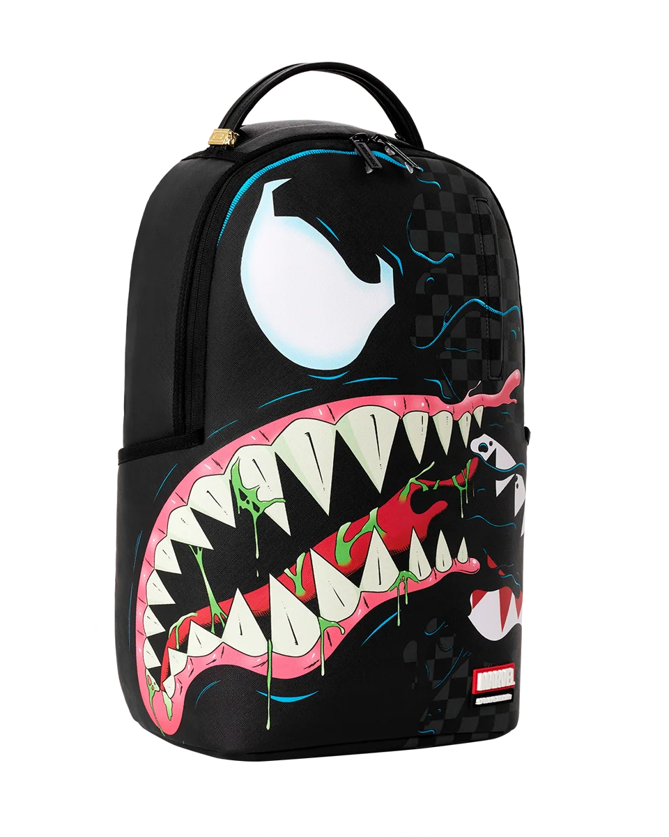 Sprayground x Marvel Venom Shark Clash Backpack side