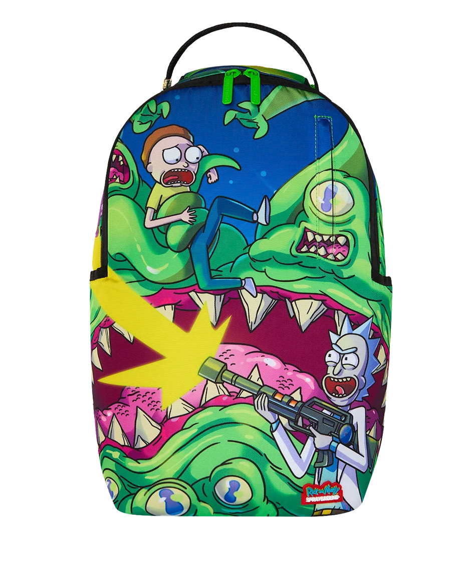 Sprayground x Rick and Morty Mutant Hunters Backpack FRONT