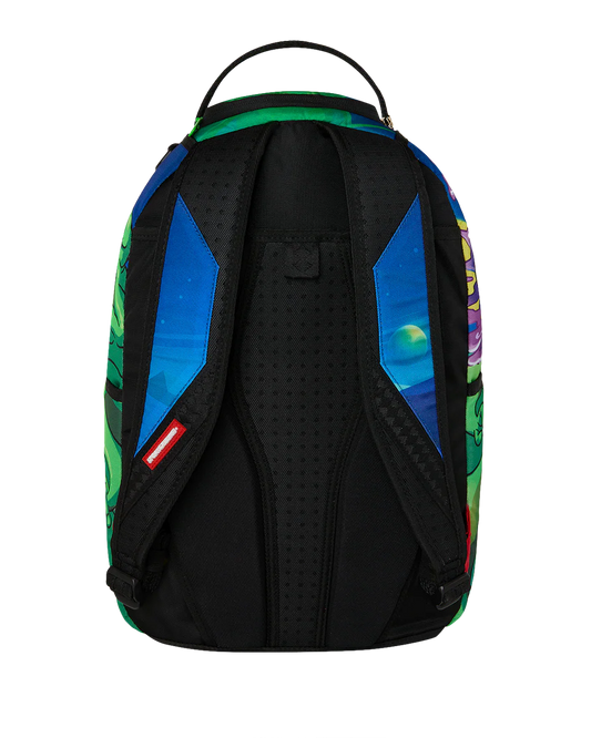 Sprayground x Rick and Morty Mutant Hunters Backpack back