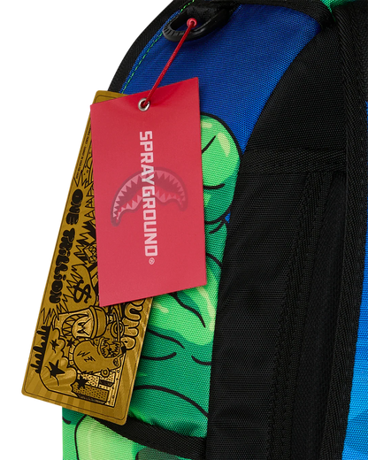 Sprayground x Rick and Morty Mutant Hunters Backpack tag