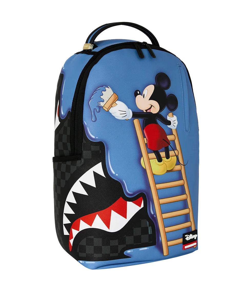 Sprayground Disney Mickey Magic Art Backpack side