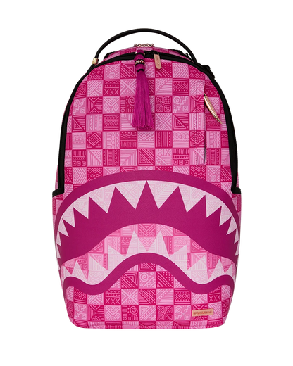 Sprayground A.I. African Intelligence The Sunset Reset Backpack – Sandflower Collab FRONT