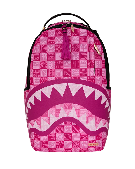 Sprayground A.I. African Intelligence The Sunset Reset Backpack – Sandflower Collab FRONT