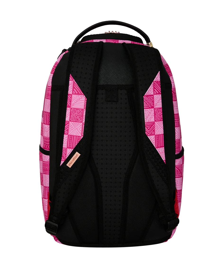 Sprayground A.I. African Intelligence The Sunset Reset Backpack – Sandflower Collab back