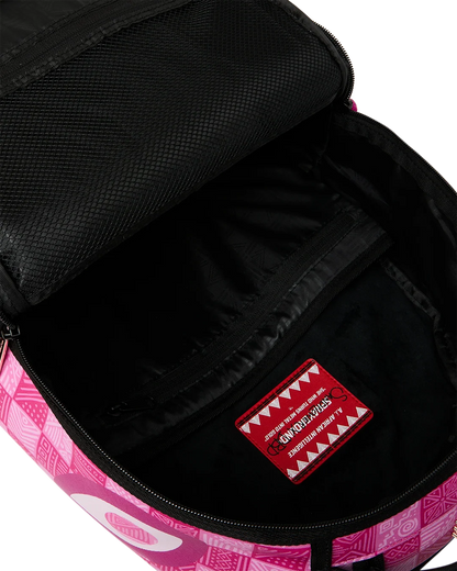 Sprayground A.I. African Intelligence The Sunset Reset Backpack – Sandflower Collab inside