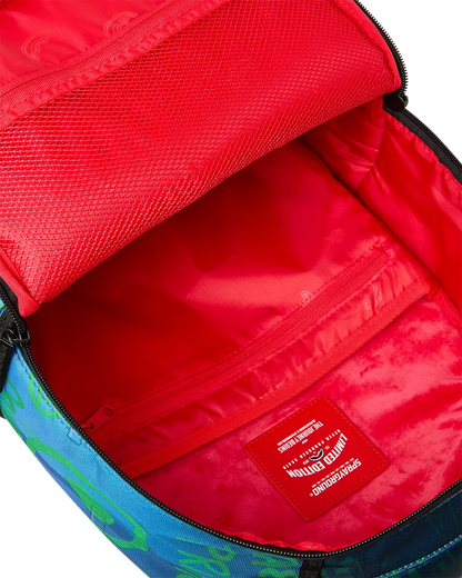 Sprayground DC Joker No Rules Backpack inside bag
