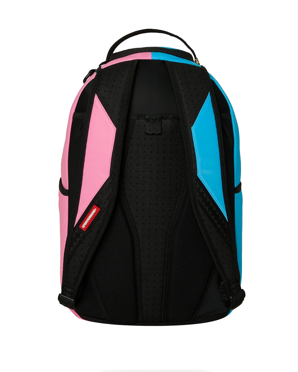 Sprayground Candy Clash Shark Central Backpack back