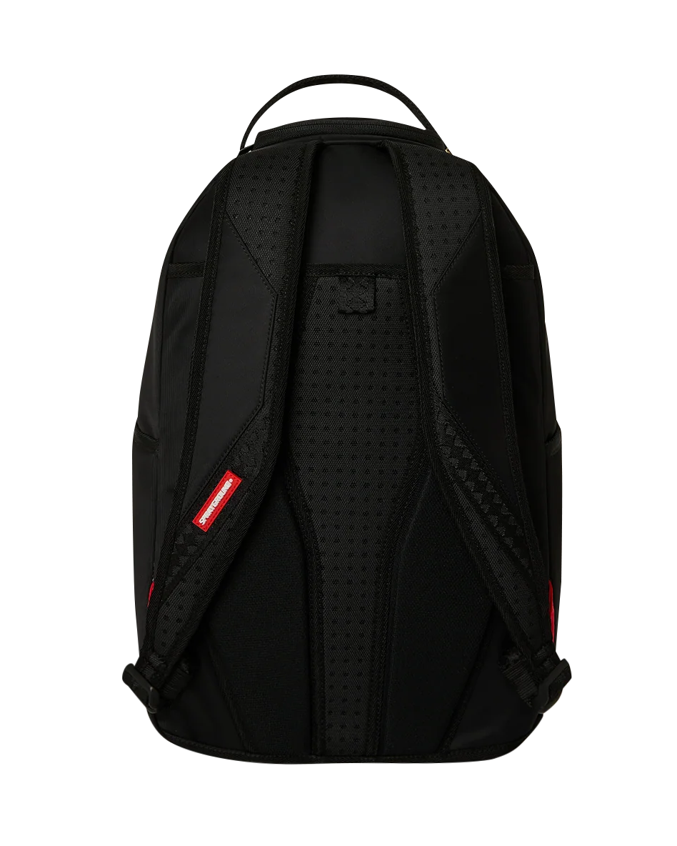 Sprayground Shark Central Passport Purple Backpack BACK