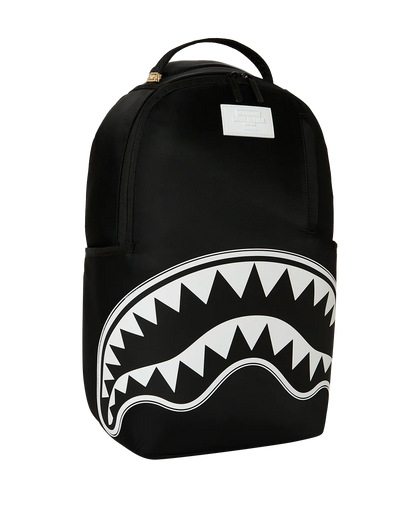 Sprayground Shark Central 2 Black White Backpack side