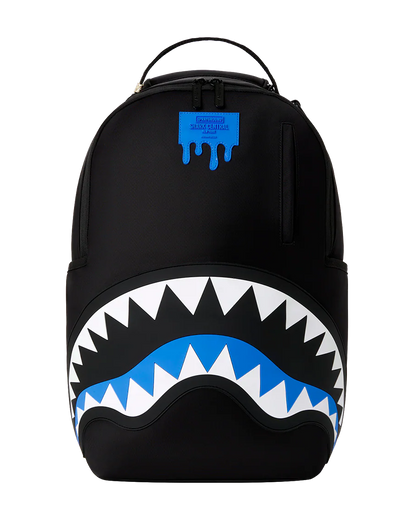 Sprayground Shark Central Passport Blue Backpack FRONT