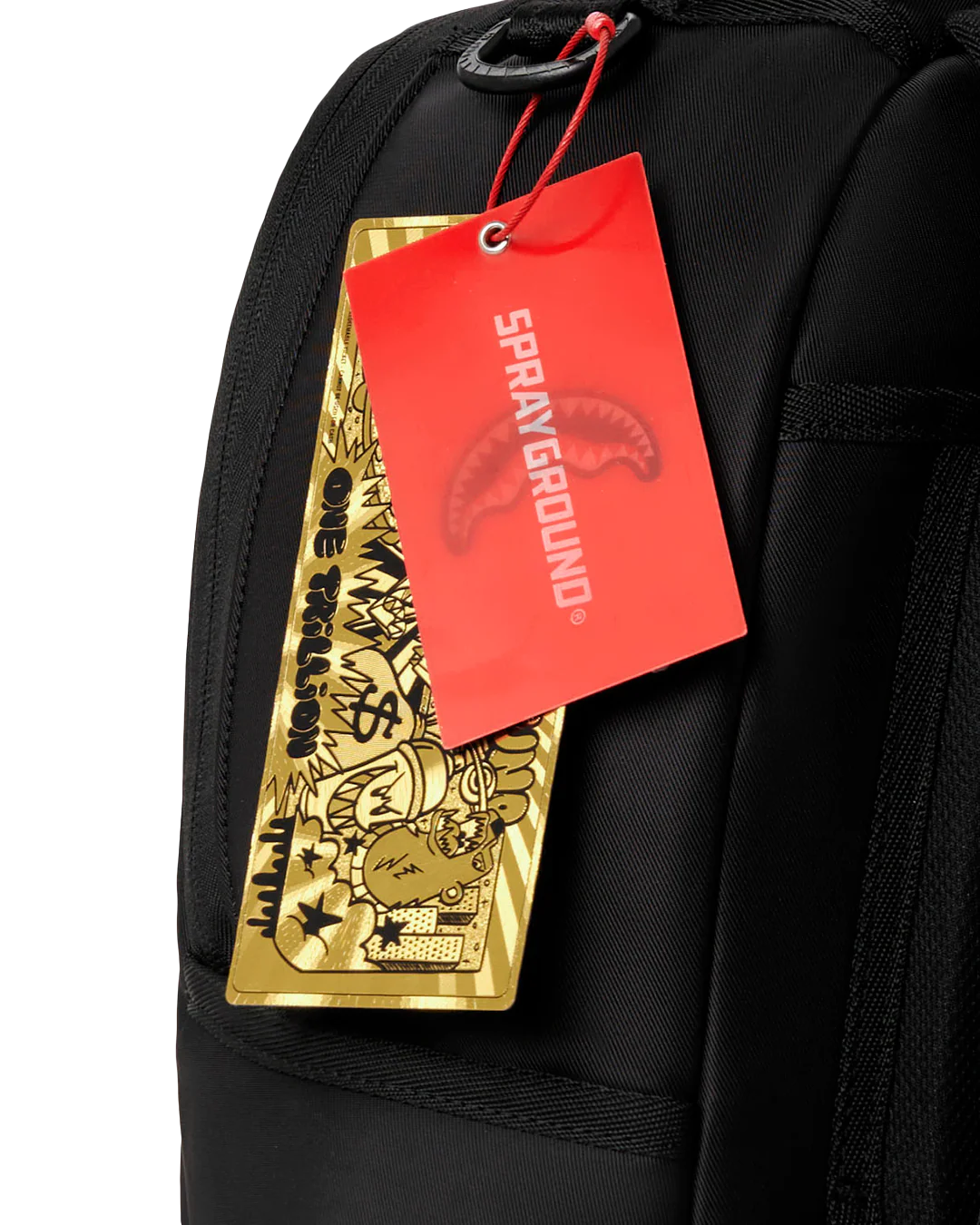 Sprayground Shark Central Passport Blue Backpack TAGS