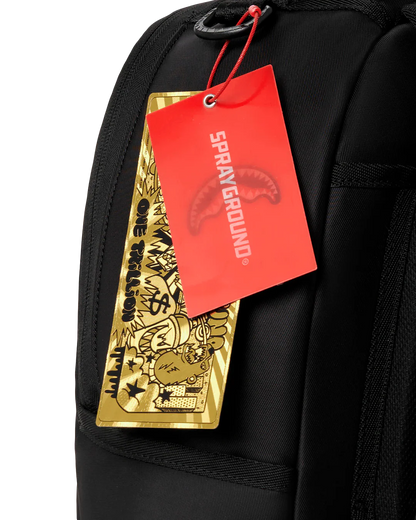 Sprayground Shark Central Passport Blue Backpack TAGS