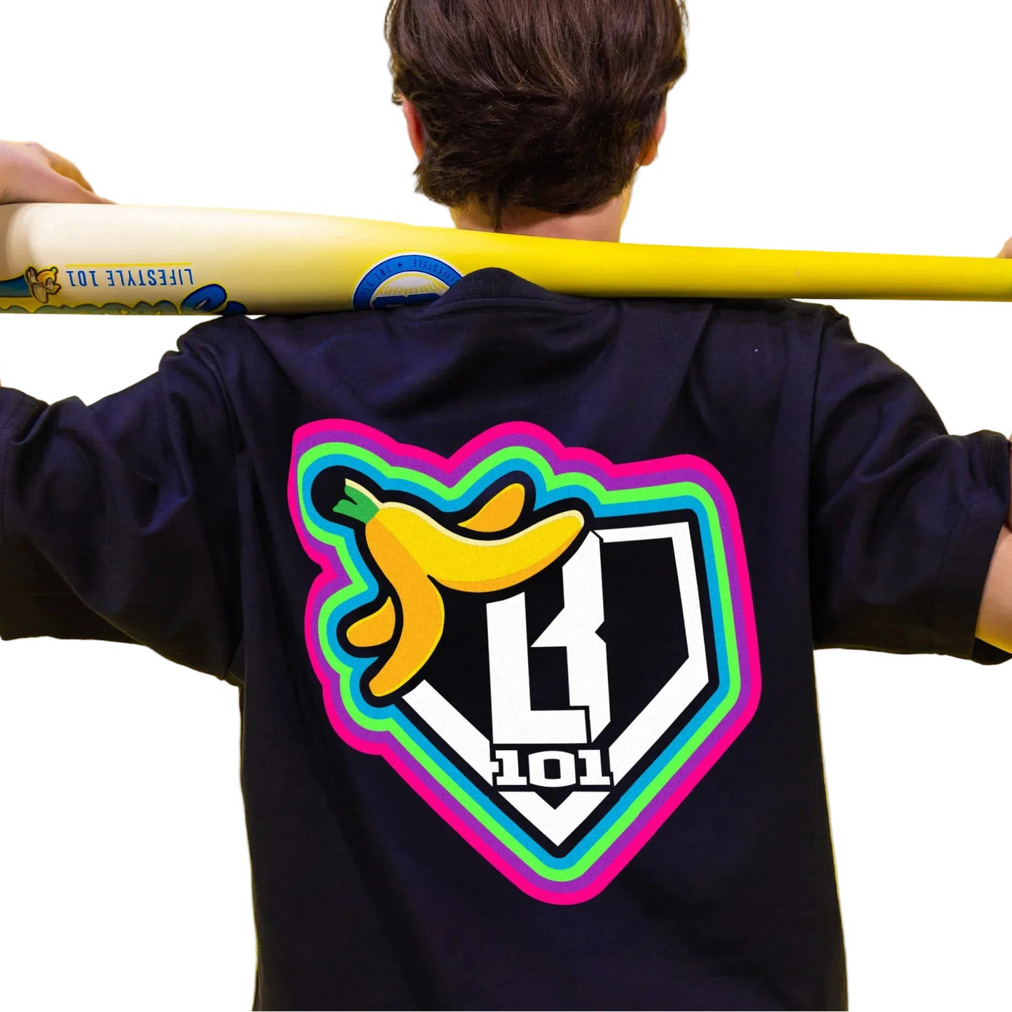 BL101 Banana Tee Neon