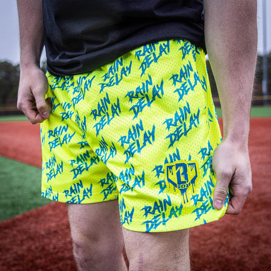 BL101 Rain Delay Youth Mesh Shorts