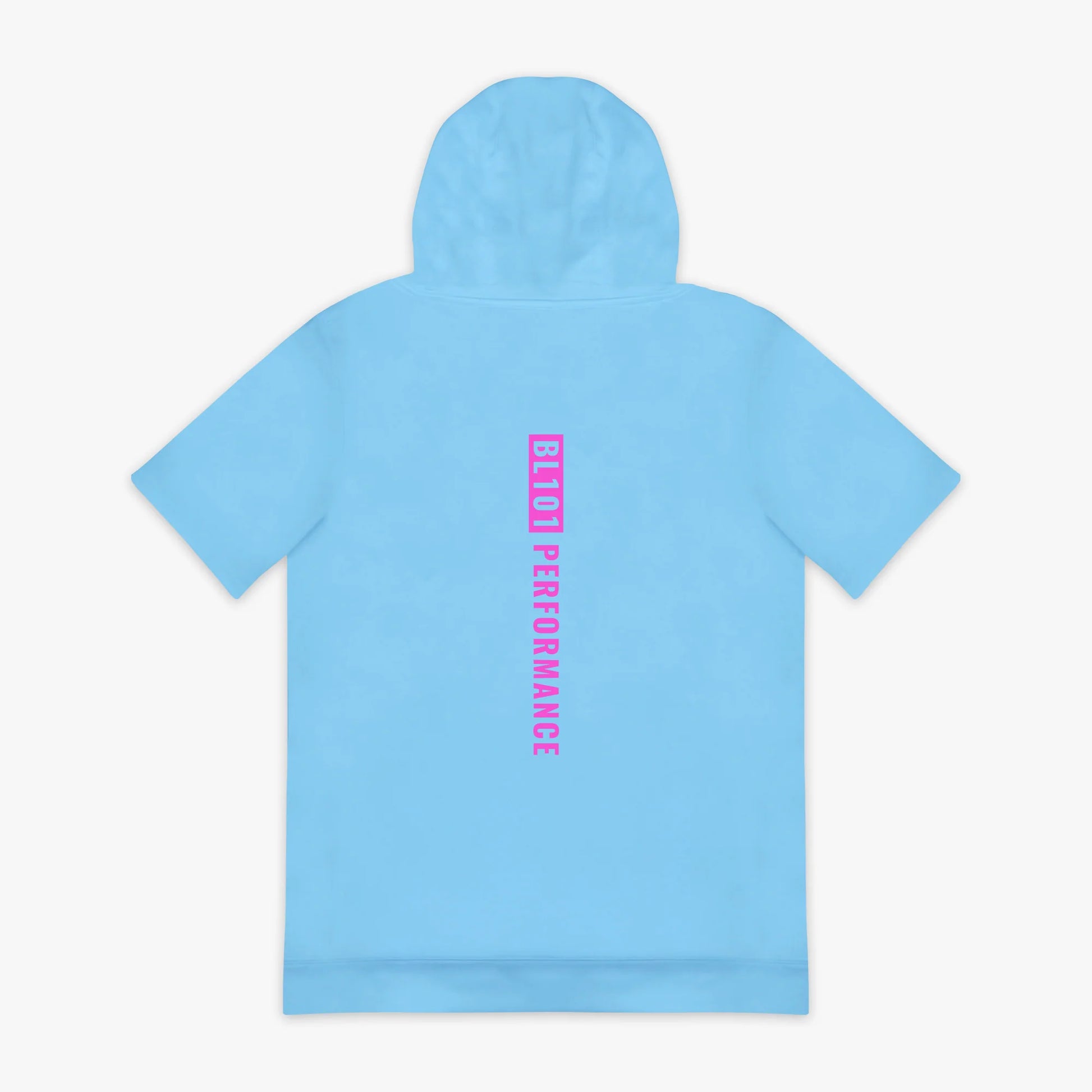 BL101 BSBL-SZN Youth Short Sleeve Hoodie V2 BACK VIEW