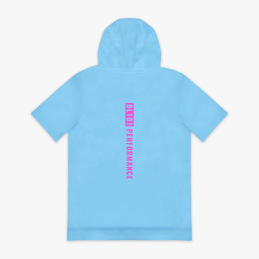 BL101 BSBL-SZN Youth Short Sleeve Hoodie V2 BACK VIEW