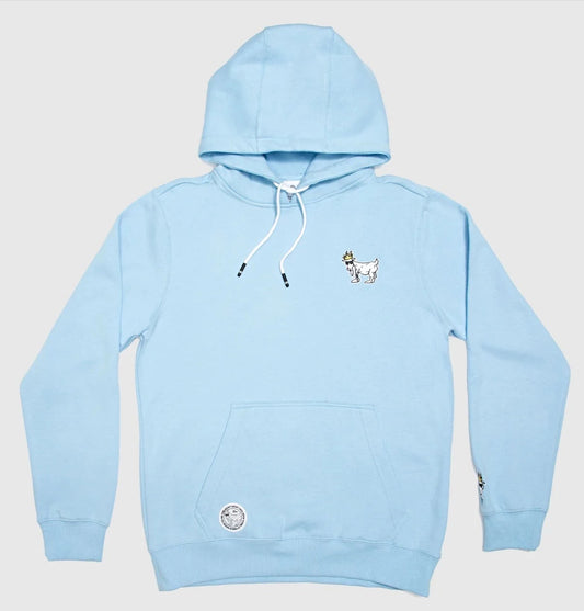 blue goat usa hoodie front