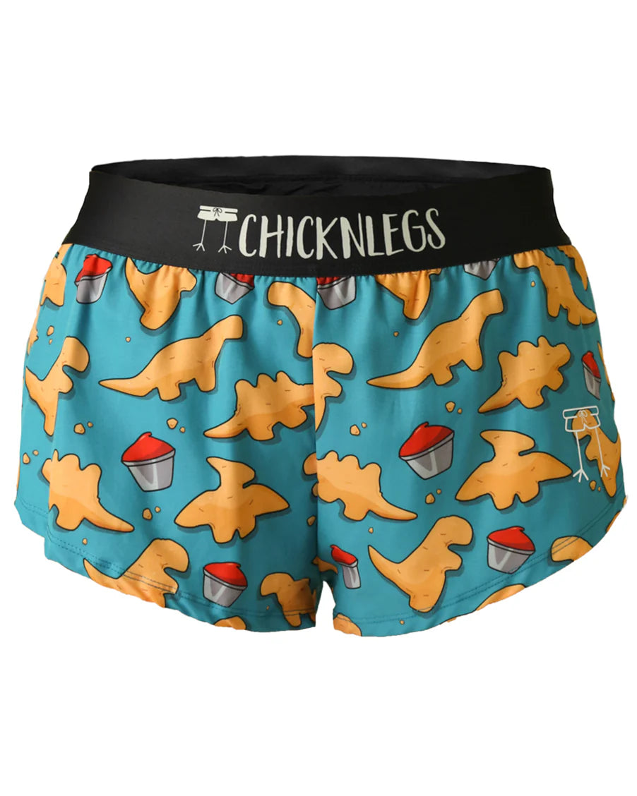CHICKNLEGS Women’s Nuggets 1.5” Split Shorts