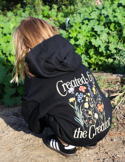 created by the creator kids hoodie