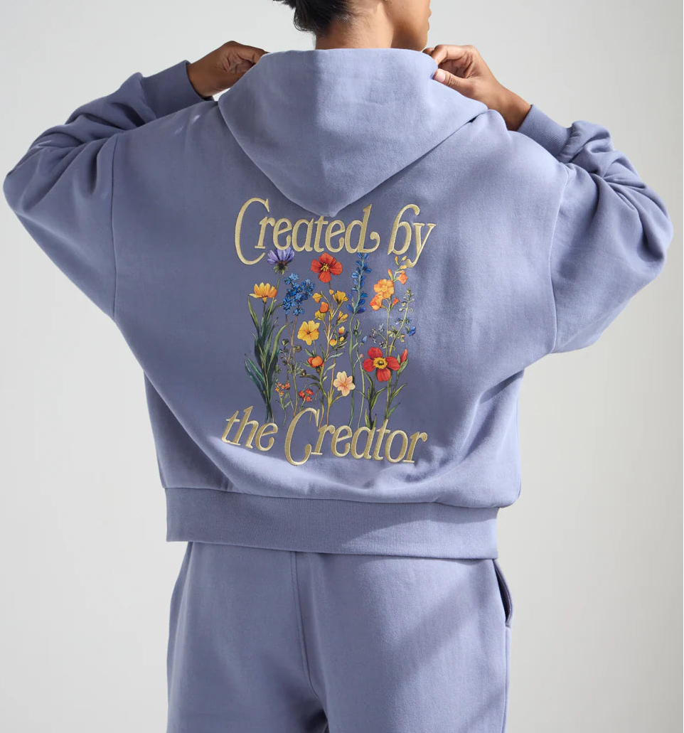Elevated Faith Created by the Creator Full-Zip Hoodie