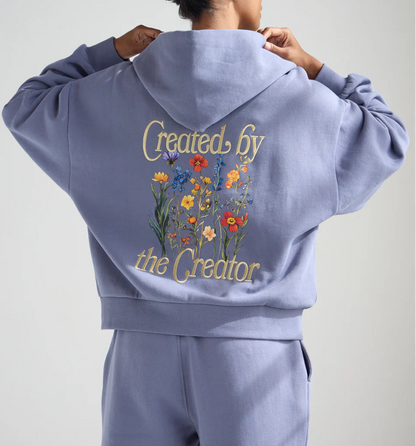 Elevated Faith Created by the Creator Full-Zip Hoodie