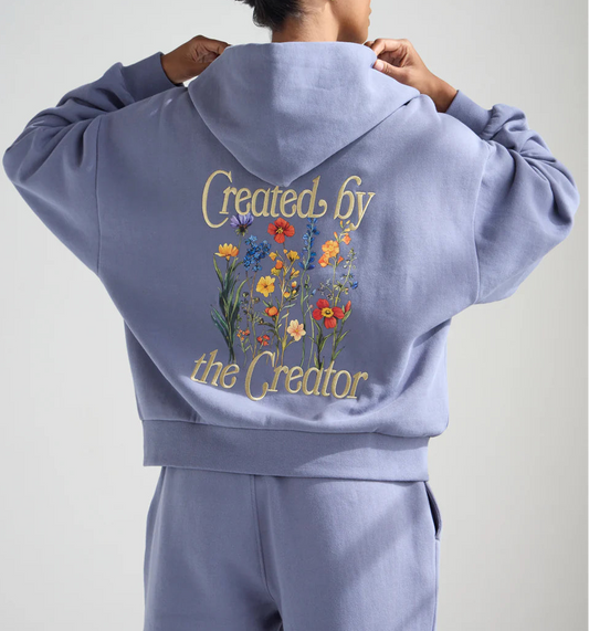 Elevated Faith Created by the Creator Full-Zip Hoodie