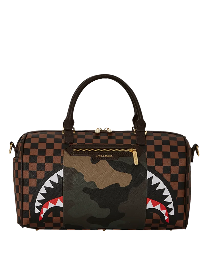 Sharks In Paris Camo Mini Duffle epicstores