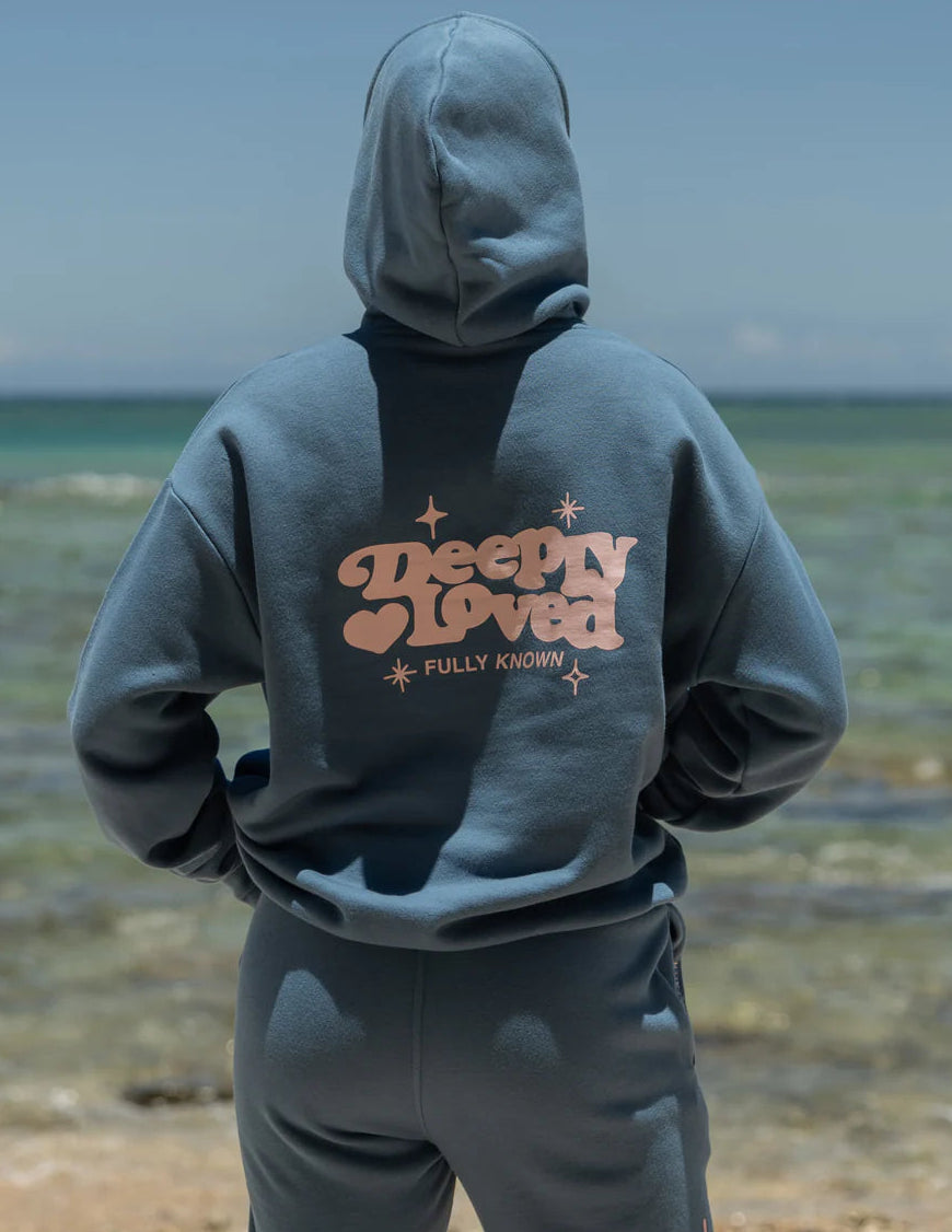 deeply love hoodie back