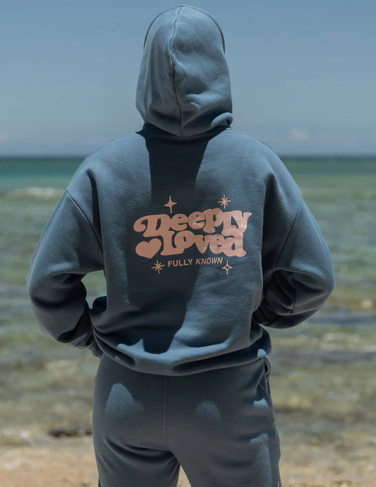 deeply love hoodie back